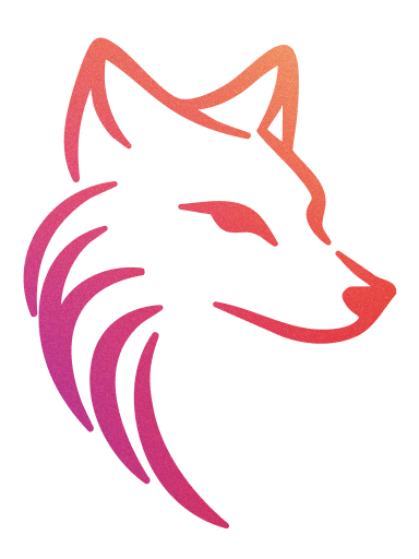 Pourquoi un loup ? wynora logo favicon whitebggradient
